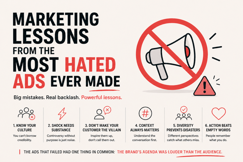 Marketing Lessons From the Most Hated Ads Ever Made